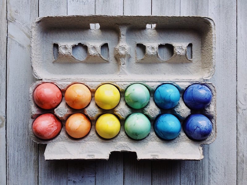 Egg Carton Planters